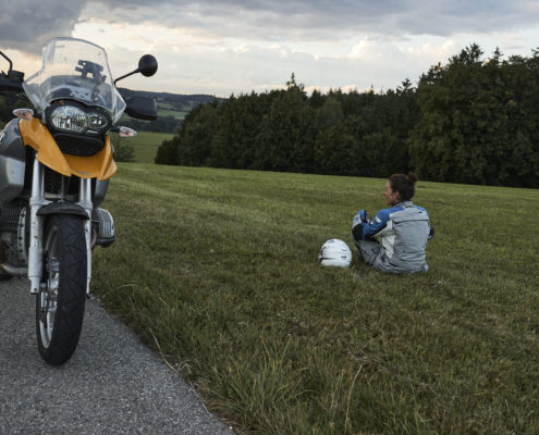 Galerie Mental-Yoga ud Motorrad